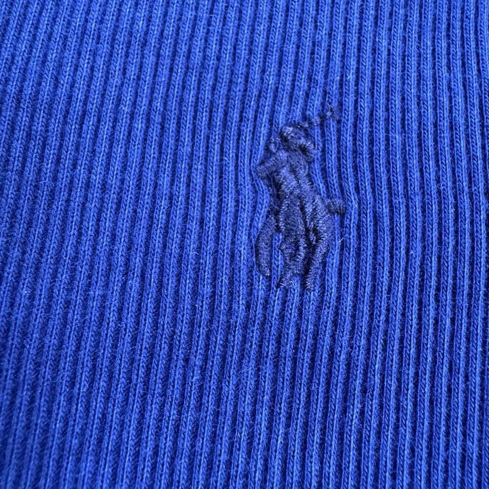 New Ralph Lauren Polo Blue Tennis Shortsleeve Cotton Dress Girls XL 16 Adult S - Picture 2 of 13